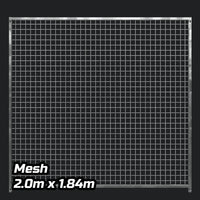 2.0m x 1.84m - Heavy duty Premium Galvanized - Mesh panels Doghealth