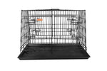 GYC03PF/04PF/03PT/04PT Double Car Crate with Divider Dog Health