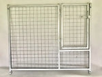 Galvanised Puppy Pen  2.4m x 1.2m Doghealth