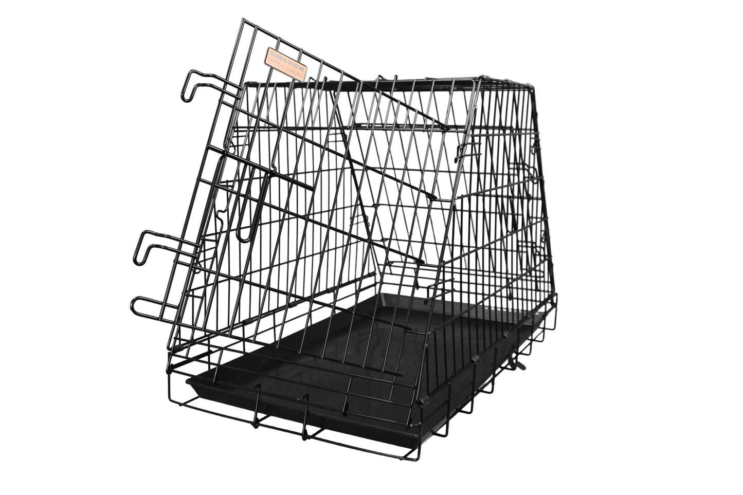Sloping dog deals crate
