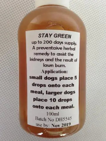 Stay Green for urine burnt grass Dog Health